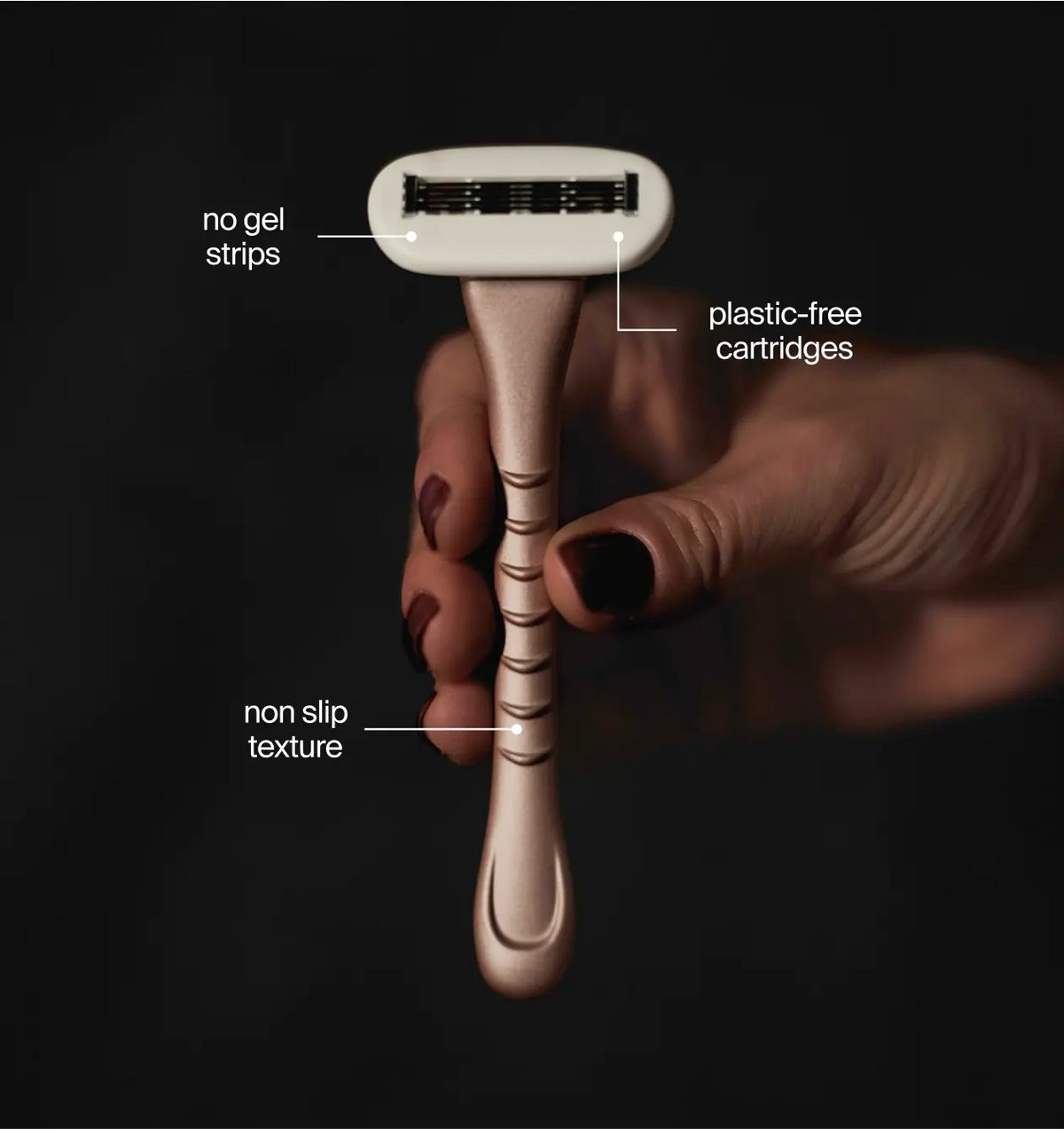 Razeco5 Plastikfreier Nassrasierer · Body